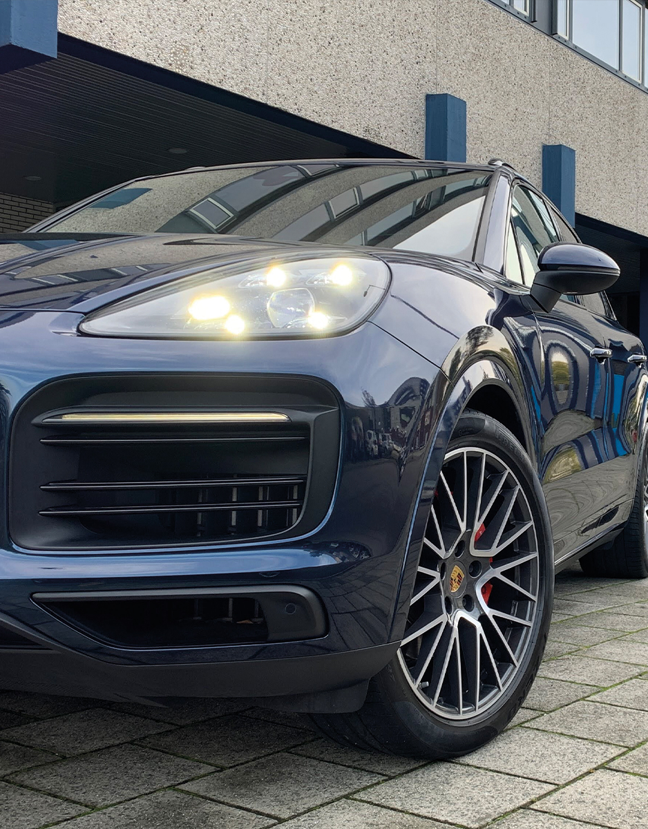 Porsche Cayenne Inozetek Midnight Blue wrap Procarwrap
